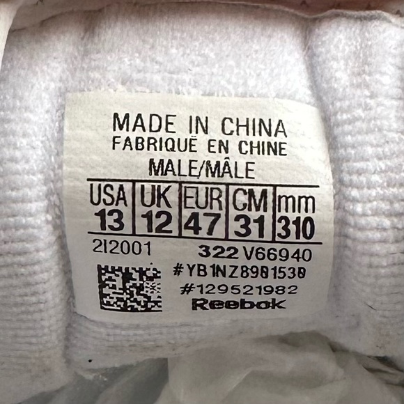 REEBOK CLASSIC RENAISSANCE ORTHOLITE COMFORT MEN’S RUNNING SHOE SNEAKER Sz13 - Picture 7 of 13